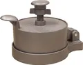 Höhenverstellbare Burger Presse aus antihaftbeschichtetem Aluminiumguss Zum Herstellen von Perfekt Geformten Hamburger Pattys