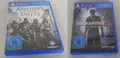 Playstation 4 2 Spiele Assassins Creed Unity / Uncharted 4 A Thief´s End PS4