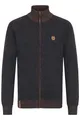 Indicode IDAndy Herren Strickjacke Cardigan Grobstrick Pullover mit Stehkragen Reißverschluss Baumwollmischung Regular fit, Größe:L, Farbe:Navy (400)