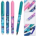 DISNEY Stitch Radierbarer Stift mit Radiergummi, Kugelschreiber, blaue, Schule