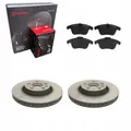 BREMBO Bremsscheiben + Beläge Vorne GALAXY II MONDEO IV S-MAX S60 II S80 II V70