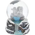 Nemesis Now Snowglobe 14.5cm White Warriors of Winter Lisa Parker Schneekugel 14,5 cm, Weiß, Harz und Glas, Einheitsgröße