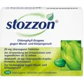 stozzon Chlorophyll-Dragees gegen Mund- und Körpergeruch 100 St Überzogene Tabletten