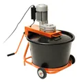 Dema Zwangsmischer Betonmischer 55 Liter Wanne Zementmischer Mörtelmixer Farbmixer 55382
