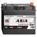 HR HiPower ASIA 12V Japan Starterbatterien (45Ah Pluspol Rechts)