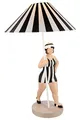 Gilde Poly Lampe Becky Schwarz/Weiß, Innenbeleuchtung, Mehrfarbig, einzigartig