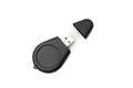 SYSTEM-S USB 2.0 Adapter Ladestation für OnePlus Watch Smartwatch Kabel in Schwarz