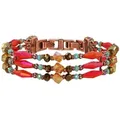 KONPLOTT Armband KONPLOTT Armband Indian Summer orange antik Kupfer Bracelet orange
