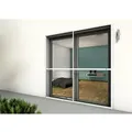 Hecht Doppel-Schiebetür Comfort, ca. B240/H240 cm, Weiß