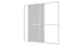 Culex 101340101-VH Fliegengitter Doppelschiebetür Schiebetür 240x240cm