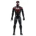 Marvel Spider-Man Titan Series Miles Morales Action Figure, 30-cm-scale (12 Inch