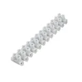 UNITEC Lüsterklemme 10 Stück | 12 polig | bis 380 Volt einsetzbar | 1,5 - 6,0 mm²| transparent