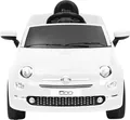 vidaXL Kinder-Elektroauto Fiat 500 Weiß