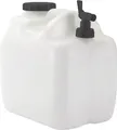 Easy Camp Thymian Wasserkanister, verstellbarer Zapfhahn, 23L, transparent