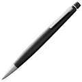 Lamy 2000 black Druckbleistift – edler Minenbleistift in robustem Gehäuse aus Polycarbonat – perfekt ausbalanciert – Bleistift mit Feinstrichmine M 40 in Strichbreite 0,7 mm & Radiertip