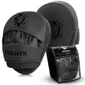 FIGHTR® Premium Handpratzen - Ideale Polsterung & Stabilität | Boxhandschuhe für Kampfsportarten inkl. Tragetasche | Focus Pads für Boxen, MMA, Muay Thai, etc.