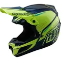 Troy Lee Designs SE5 Composite MIPS Speed Motoross Helm, grün-blau, Größe XS für Männer
