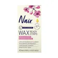 Gesichts- und Bikiniwachspflaster Enthaarungswachs Orchidee & Kirsche NAIR 4