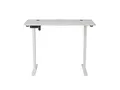 JUSKYS Schreibtisch Office Stand (120 x 60 cm, ohne Ablage, Weiß)