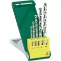 Bosch Accessories Promoline 2607019438 Hartmetall Stein-Spiralbohrer-Set 5teilig 4 mm, 5 mm, 6 mm, 8 mm, 10 mm Zylinderschaft 1 St.