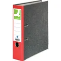 Q-Connect Ordner Pappe A4 80 mm rot (A4, 80 mm, 1 Stk.) (KF18715)