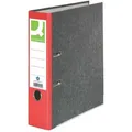 Q-Connect Wolkenmarmor-Ordner - A4, 80 mm, rot