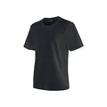 Maier Sports Walter, Herren T-Shirt, Funktionsshirt mit Rundhals für Wandern und Freizeit, dryprotec Technologie, Atmungsaktiv, NFC-Chip für einfaches Recycling, Schwarz, XXL