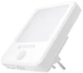 Varta Motion Sensor Plug Light 18624101401 Nachtlicht mit Bewegungsmelder LED Warmweiß Weiß