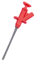 ETT 1325540 Klemmprüfspitze McPower "PS 45", 4mm Buchse, rot