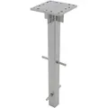 Doppler Sonnenschirmständer, Silber, Metall, 13.5x50x13.5 cm, Sonnen- & Sichtschutz, Sonnenschirme, Sonnenschirmständer
