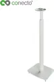 conecto Lautsprecher-Wandhalterung conecto höhenverstellbarer Lautsprecherständer für SONOS ONE® und