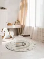 the carpet Teppich Beat Kids, rund, Höhe: 9 mm, Kids Kinderzimmer Teppich strapazierfähig und pflegleicht