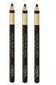 3x L'oreal Loreal Color Riche Le Khol Eyeliner 101 Midnight Black
