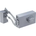 Basi 1304-0208 Türzusatzschloss mit Sperrbügel Edelstahl-Optik