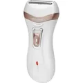 ProfiCare Epilierer PC-LBS 3002 3in1, Lady Shaver und Hornhautentferner in Einem, Akkubetrieben, mit praktischer Aufbewahrungstasche, weiß-champagner - Weiß