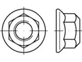 50 x Sechskantmuttern m. Fl.,m.Klemmteil nach MBN 13023 ART 13023  MBN 13023 10
