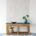 A.S. Création Vlies Fototapete Holz  White Wooden Wall DD119105  Designwalls 2.0