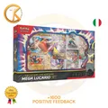 Pokémon Mega Lucario EX Sammlung Mit Figur Italienisch ITA Mega Entwicklung