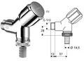 Schell Comfort Geräteventil 1/2" Rückflussverhinderer Rohrbelüfter Wasserstop