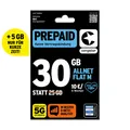 congstar Prepaid ALLNET M | SIM-Karte ohne Vertrag | 5G mit 25 Mbit/s
