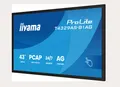 iiyama ProLite T4329AS-B1AG - 109 cm (43") Diagonalklasse (108 cm (42.5") sichtbar) LCD-Display mit LED-Hintergrundbeleuchtung - Digital Signage - mit Touchscreen (Multi-Touch) - 4K UHD (2160p) 3840 x 2160 - Direct LED - schwarz (Blende), matte Oberfläche [Energieklasse G] (T4329AS-B1AG)