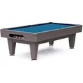 Stradivari Billardtisch "Nero", Simonis 860, Tournament-Blue, 9 ft (Spielfeld 254x127 cm) IS3789605