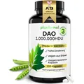 plantomol® DAO Kapseln vegan - 333.000 HDU pro Kapsel - DAO-Enzym aus Erbsen
