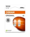 Osram KFZ-Ersatzleuchte 12W W5W T10 Standlicht Glassockellampe Original Spare Part 2825-02B