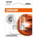 Osram Leuchtmittelpaar 12V 5W W2.1x9.5d für Rück-/Standlicht