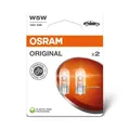 2xOSRAM W5W ORIGINAL HALOGENLAMPE 12V KOFFERRAUMBELEUCHTUNG EINSTIEGSBELEUCHTUNG