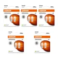 10 Glühlampen Glasquetschsockeln 12V W5W OSRAM ORIGINAL LINE Doppelblister