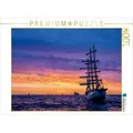 CALVENDO Puzzle CALVENDO Puzzle Windjammer auf der Ostsee im Abendlicht 1000 Teile Lege-Größe 64 x 48 cm Foto-Puzzle Bild von Rico Ködder, 1000 Puzzleteile