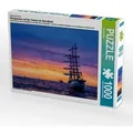Ein Motiv aus dem Kalender Windjammer auf der Ostsee im Abendlicht (Puzzle)