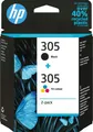 Originale HP 305 Schwarz & Dreifarbig Druckerpatrone für Deskjet 2710 272X ENVY